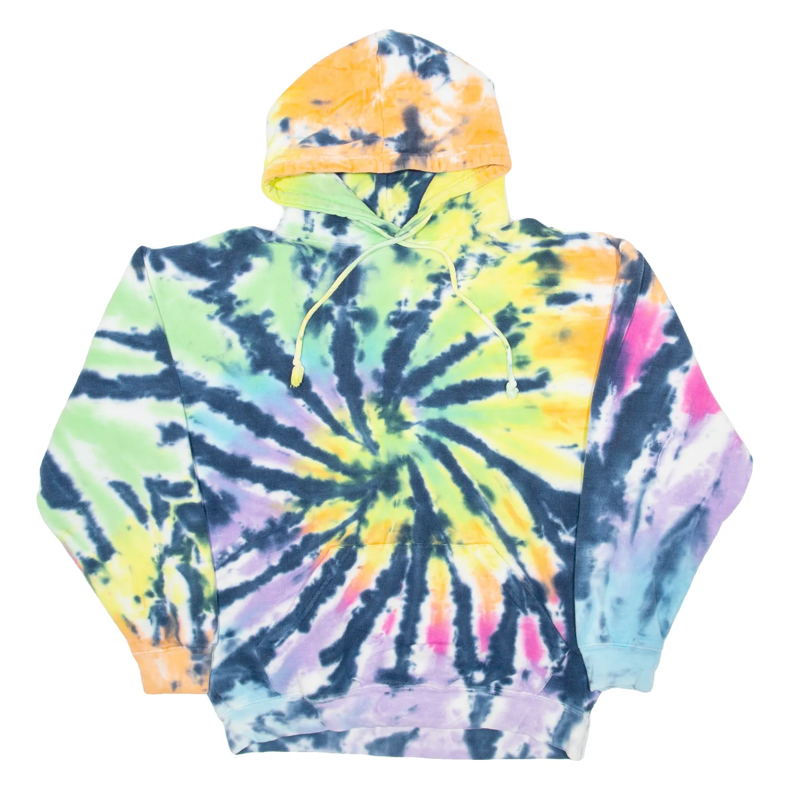 EXIST Tie Dye Womens Blue Hoodie M