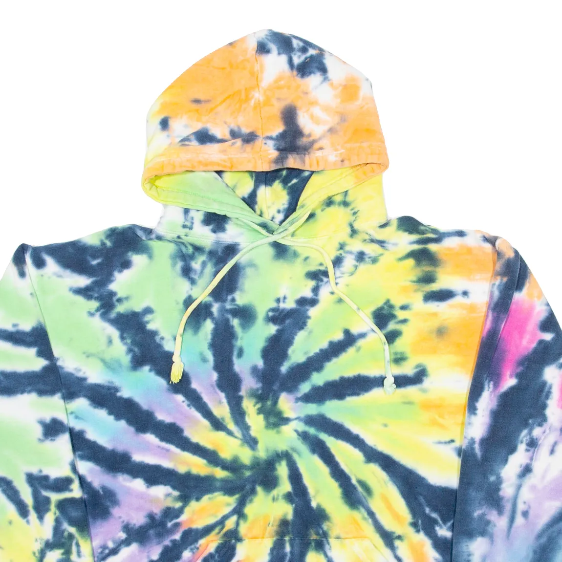 EXIST Tie Dye Womens Blue Hoodie M