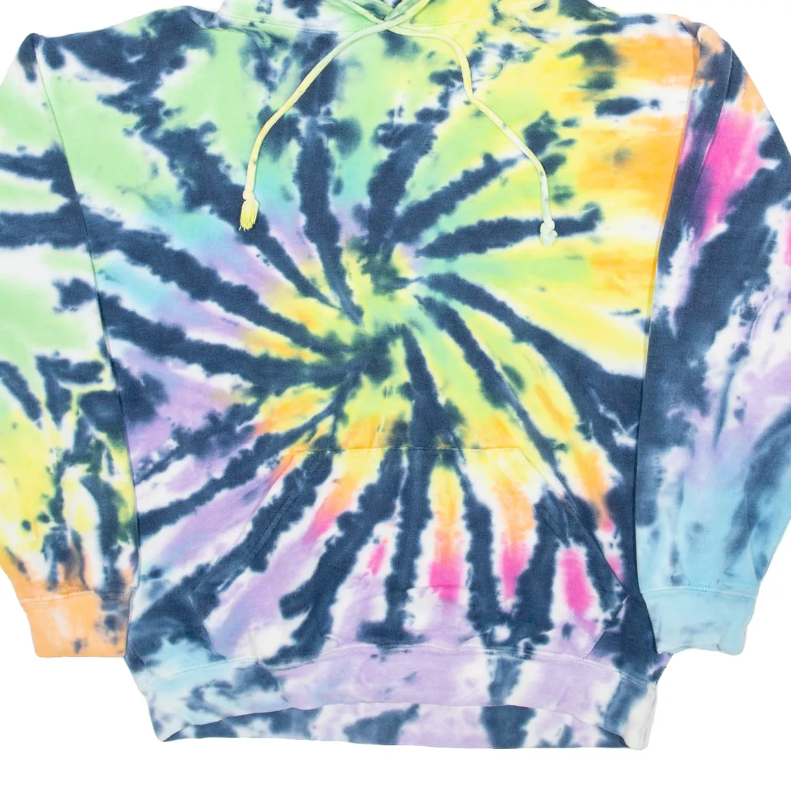 EXIST Tie Dye Womens Blue Hoodie M