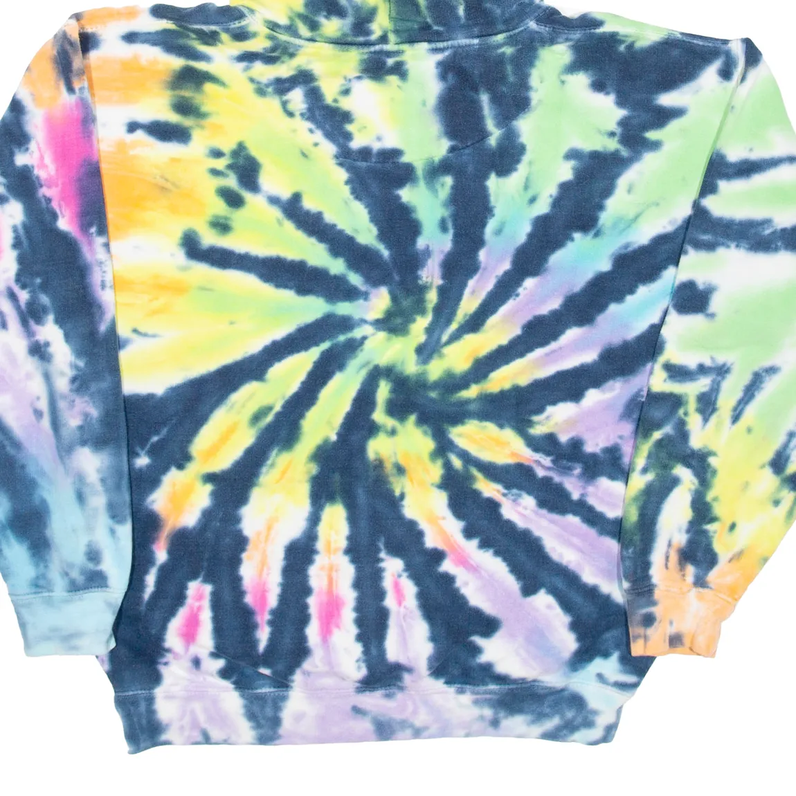 EXIST Tie Dye Womens Blue Hoodie M