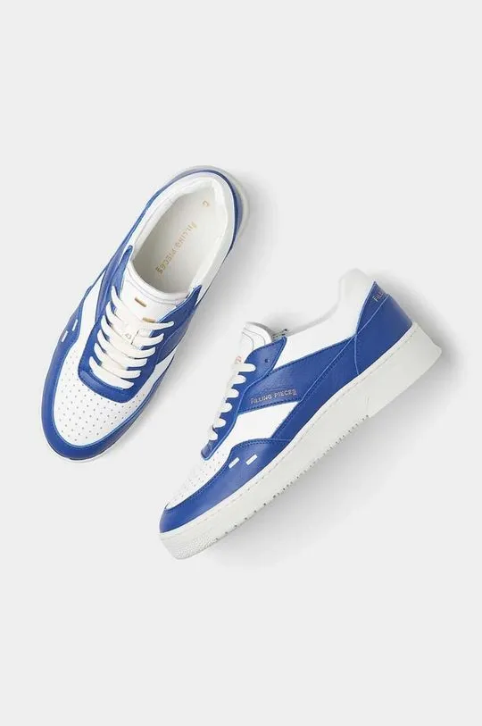 Filling Pieces leather sneakers Ace Spin blue color 70033493009