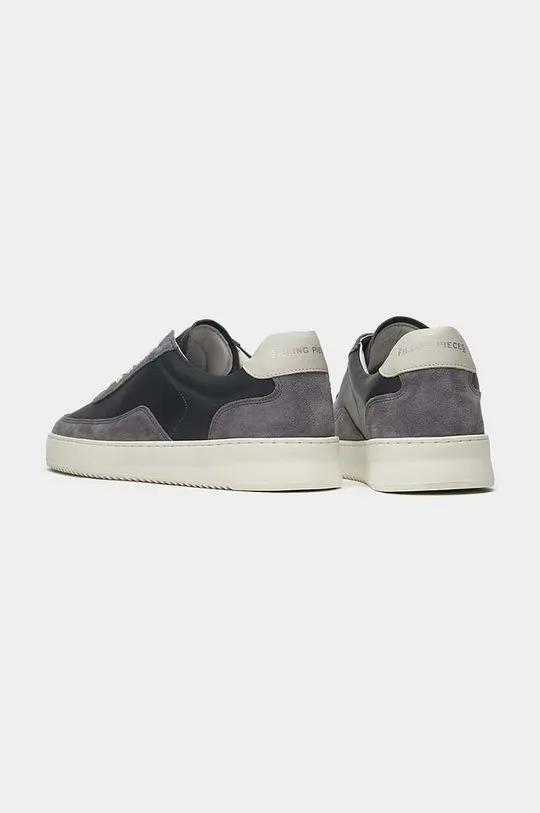 Filling Pieces leather sneakers Mondo Mix gray color 46733331874