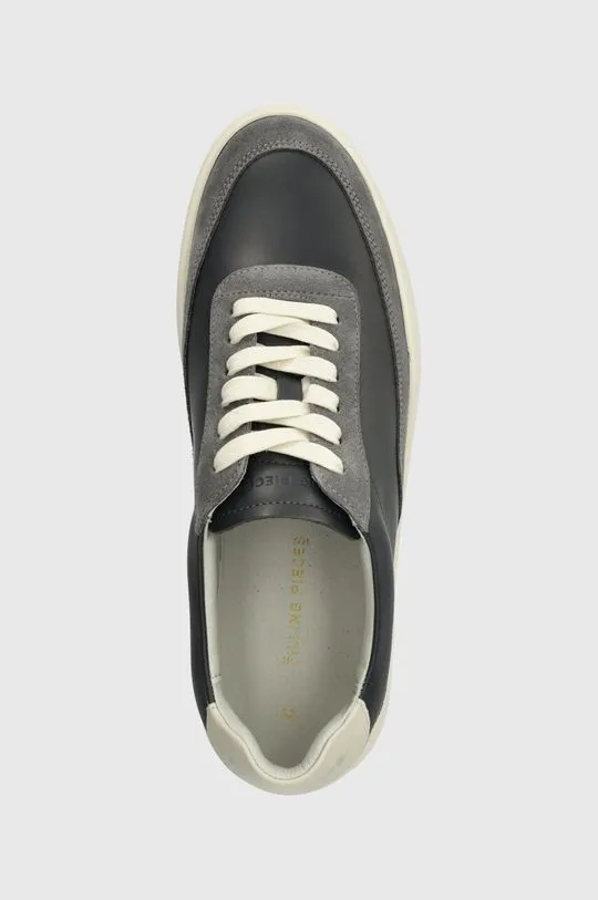 Filling Pieces leather sneakers Mondo Mix gray color 46733331874