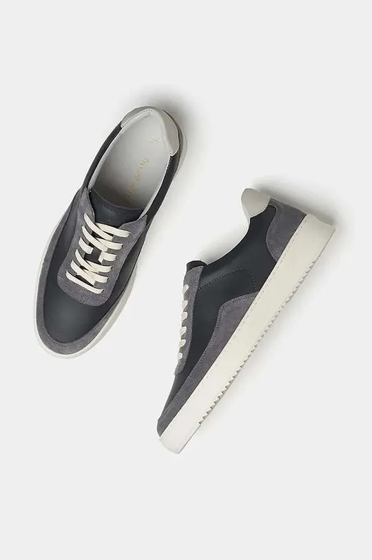 Filling Pieces leather sneakers Mondo Mix gray color 46733331874