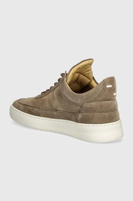 Filling Pieces suede sneakers Low Top Suede beige color 10122793055