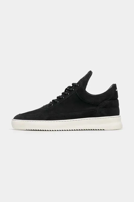 Filling Pieces suede sneakers Low Top Suede Organic black color 10122791861