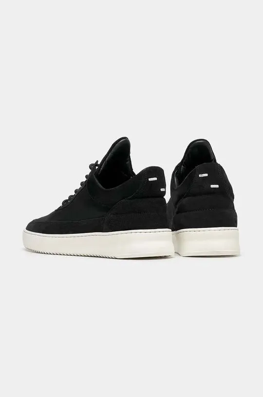 Filling Pieces suede sneakers Low Top Suede Organic black color 10122791861