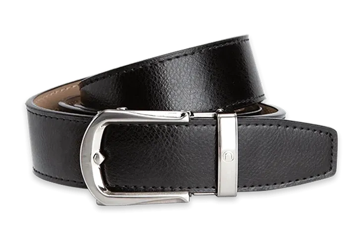 Frances Ebony, 1 3/8 Strap, Dress Belt