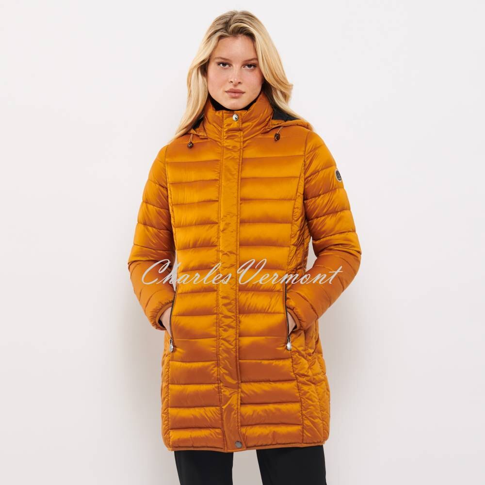 Frandsen Padded Coat - Style 527-588-28 (Golden Saffron)