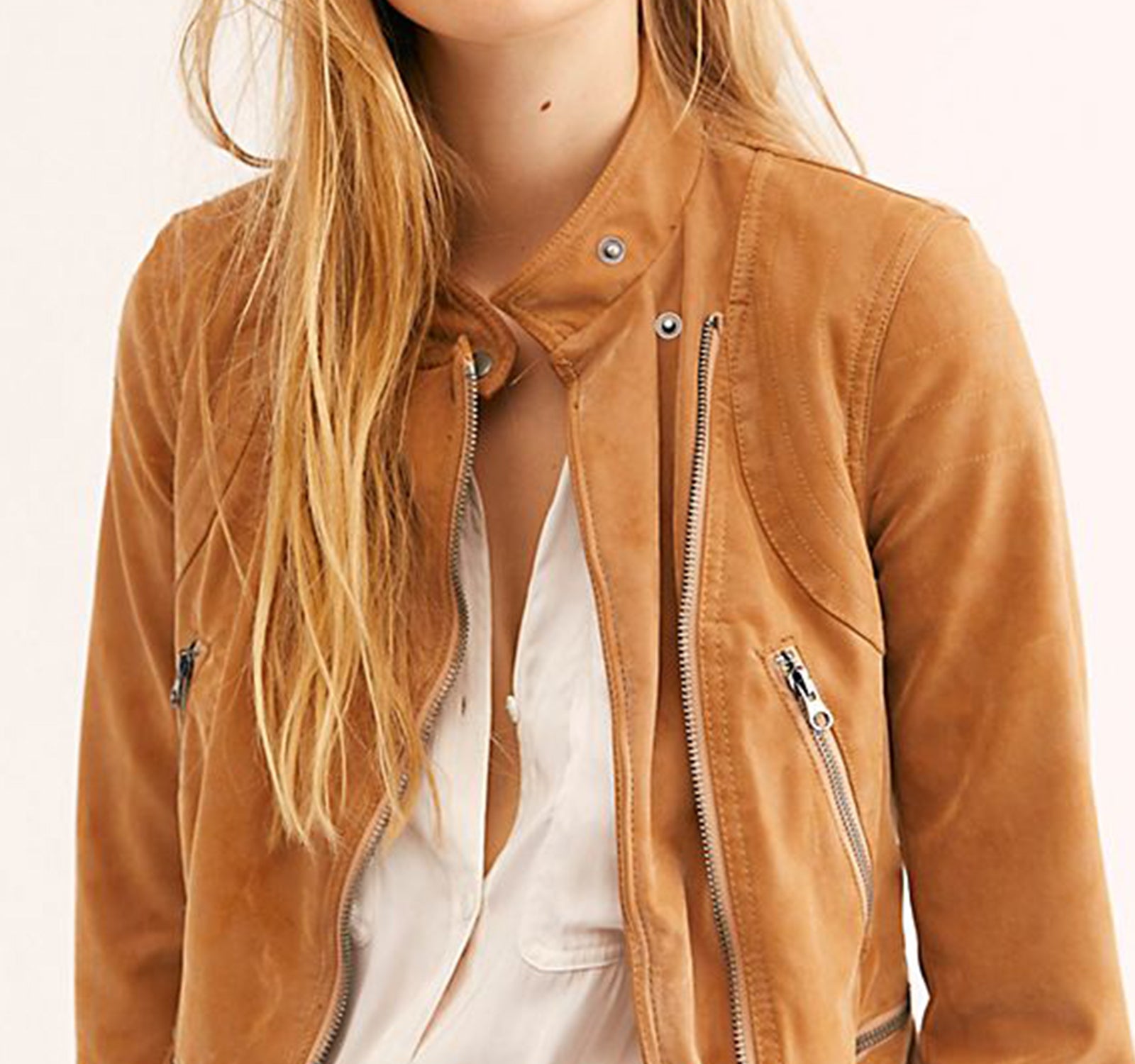 Free People We The Free Fenix Vegan Suede Jacket