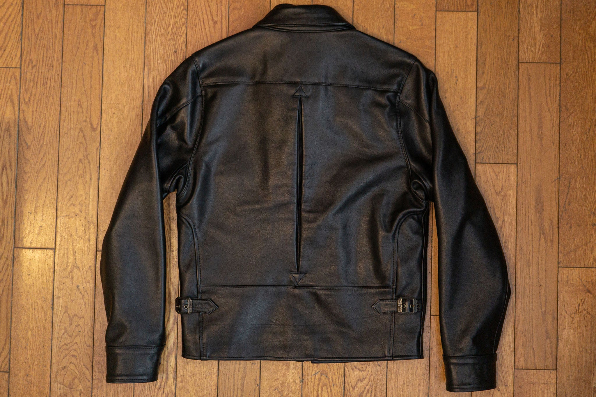 Freenote Cloth Locklin - Black Leather