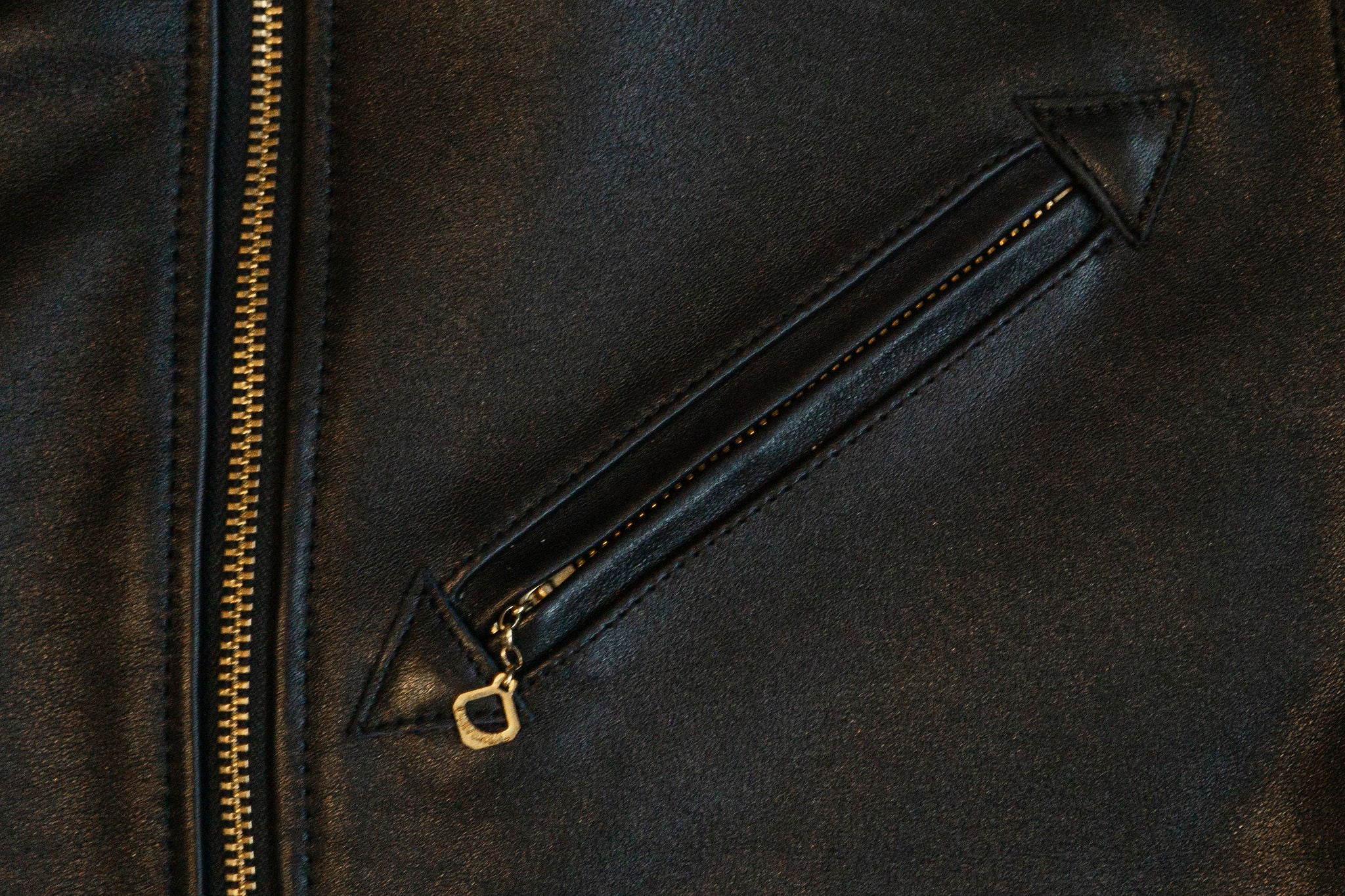 Freenote Cloth Locklin - Black Leather