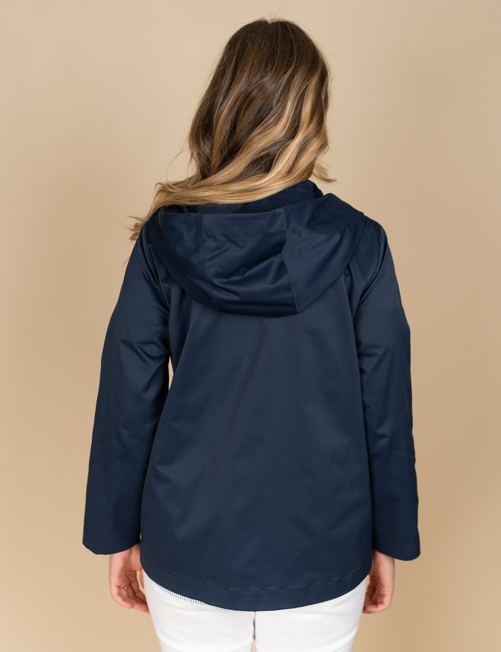 Gaia Life - Wind jacket in nylon blu