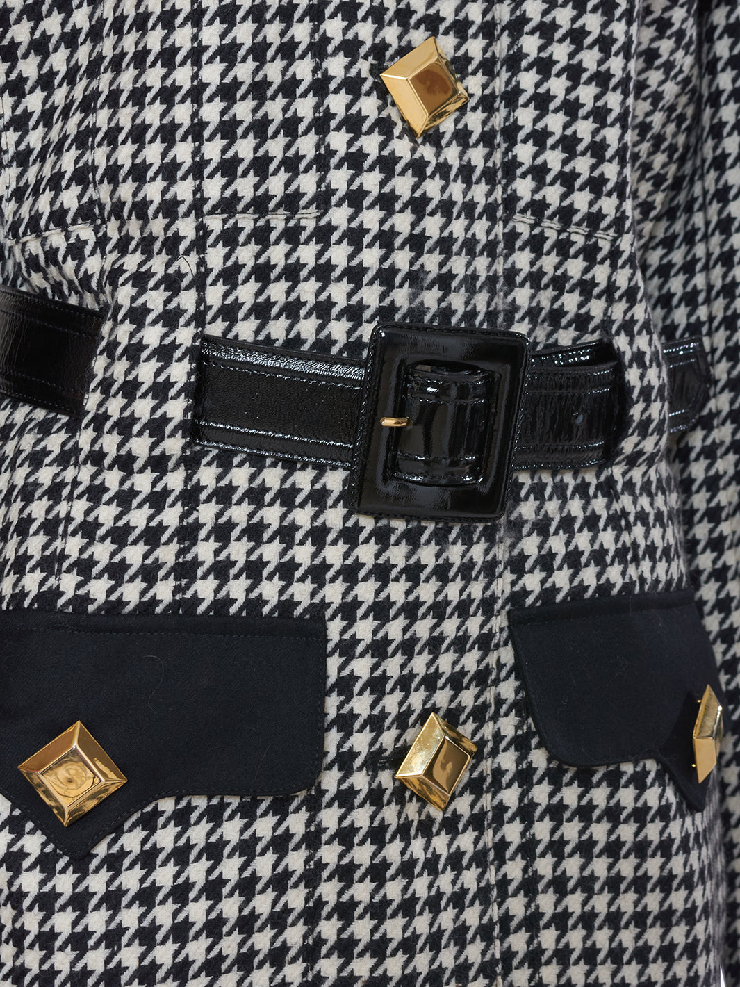 Genny Houndstooth Wool Suit