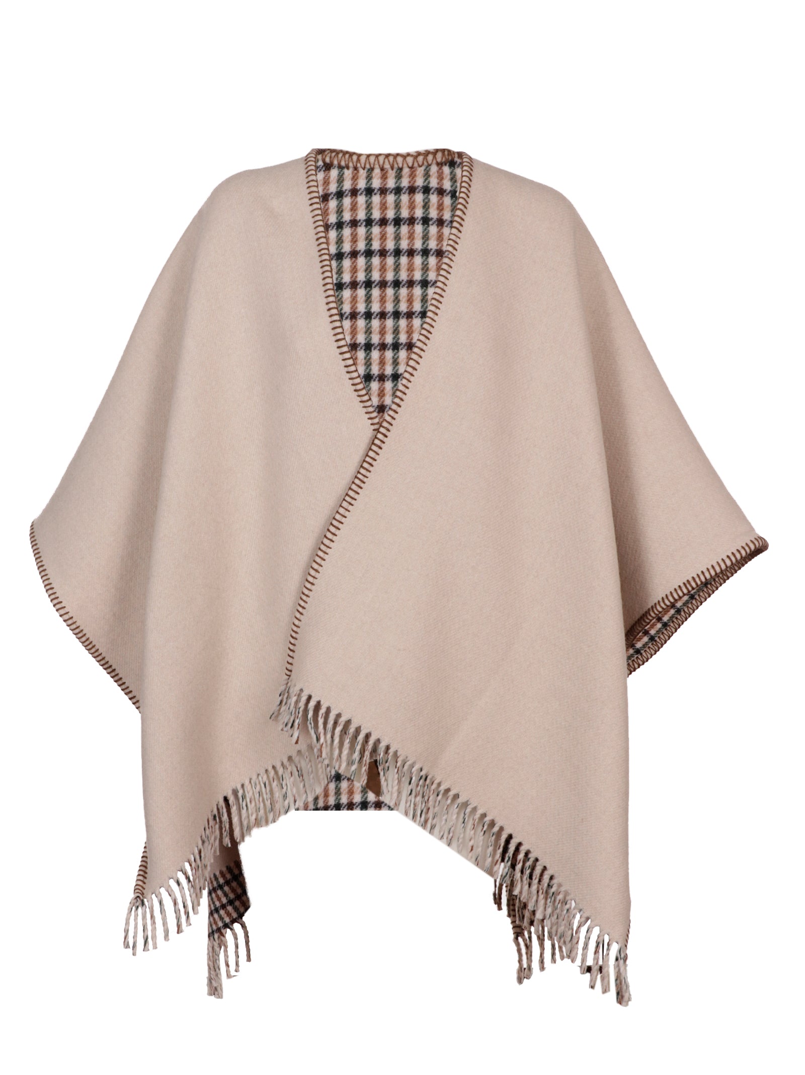 Golden Goose Deluxe Brand Fringed Poncho