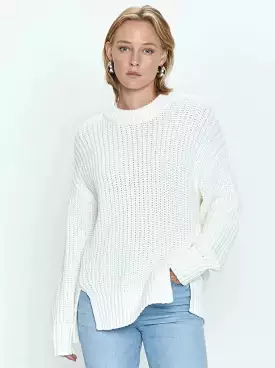 HELENE SPLIT HEM SWEATER