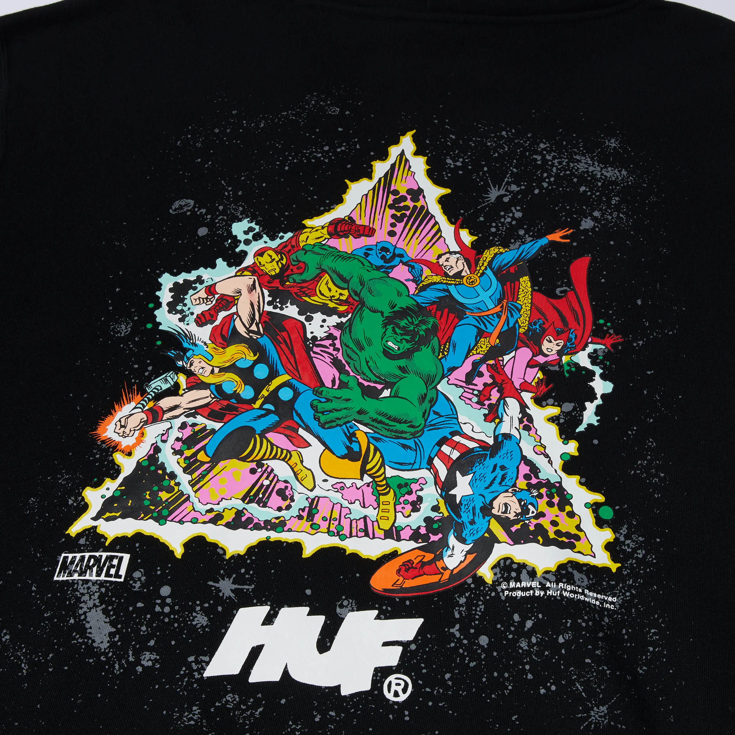 HUF x Avengers Cosmic Assemblage Pullover Hoodie