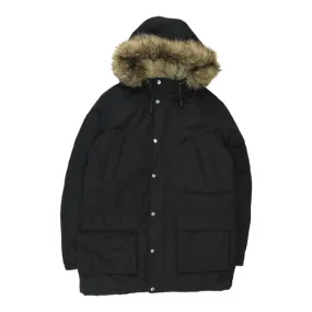 Jack & Jones Black Padded Parka Jacket