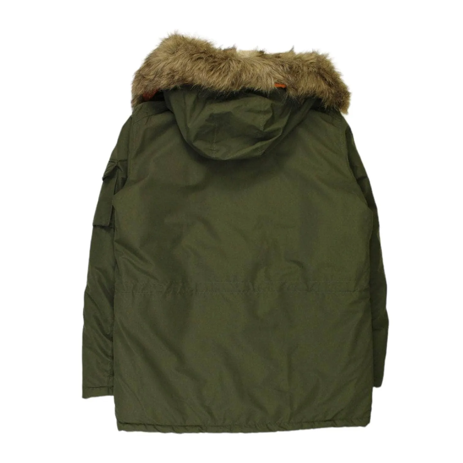 Jack & Jones Green Padded Parka Jacket