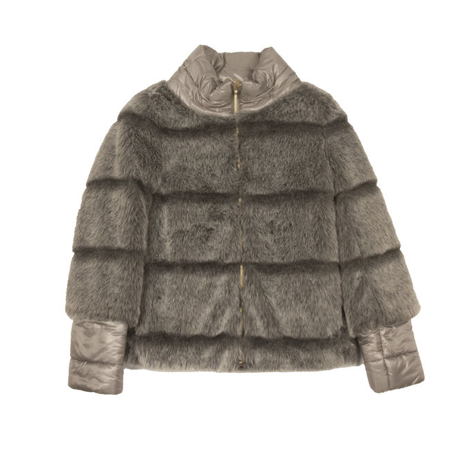 JACKET ECOFUR Kid Grey