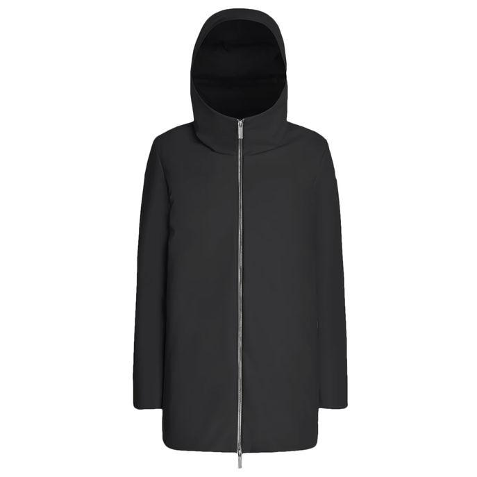 JACKET RUBBER HYBRID Donna Nero