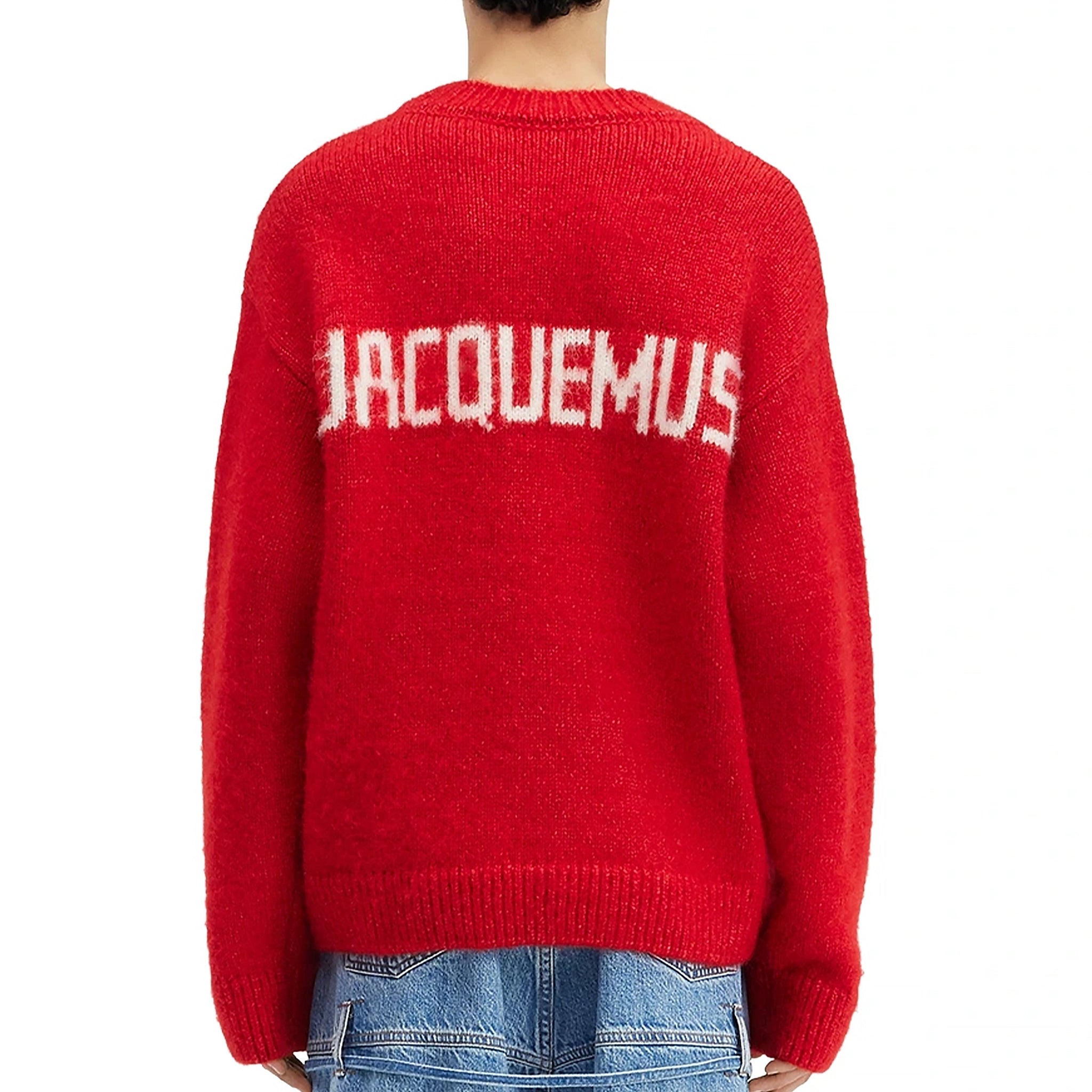 Jacquemus La Maille Pavane Red Knit