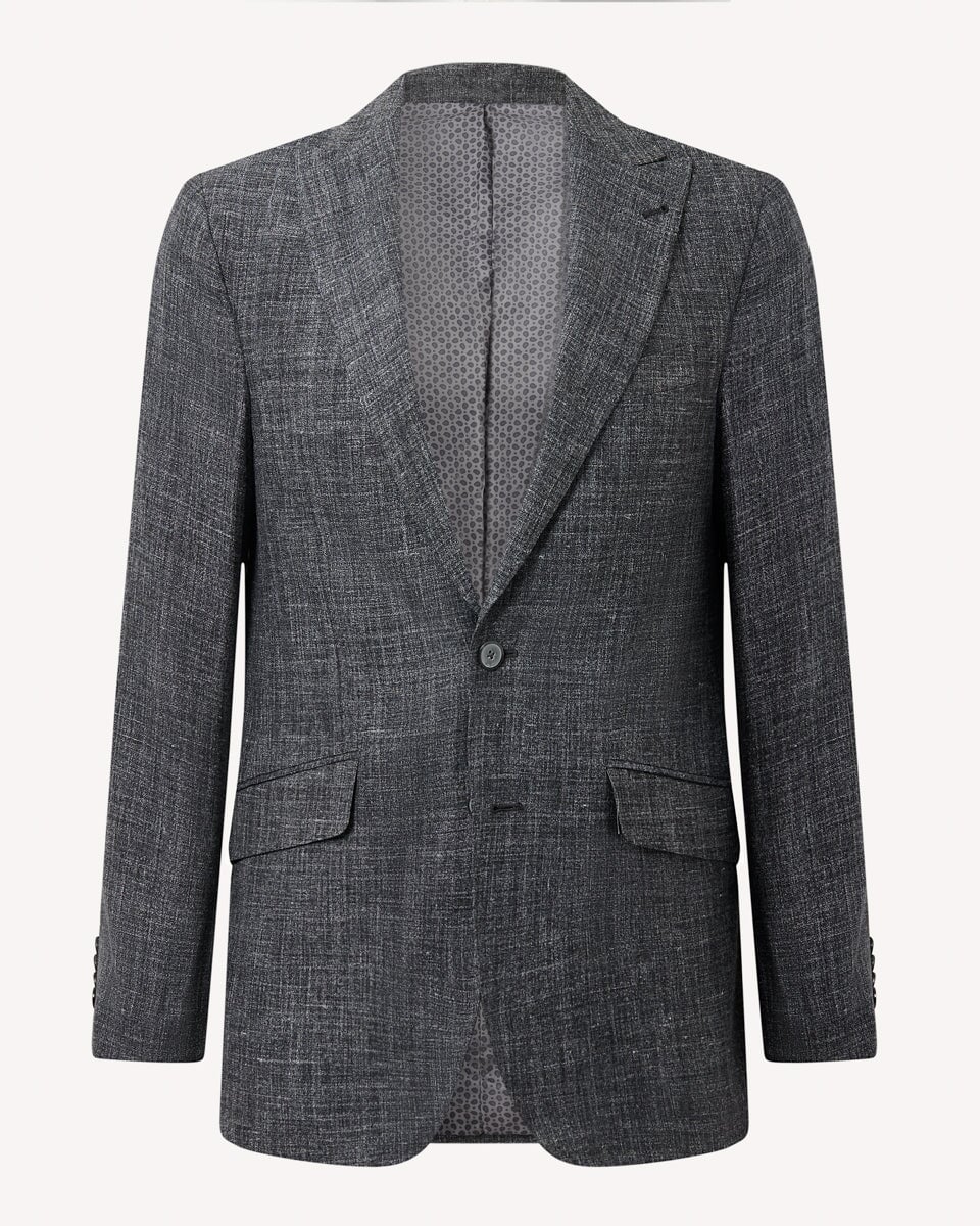 Joseph Abboud Linen Silk Jacket Charcoal grey