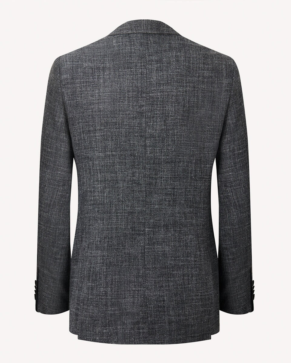 Joseph Abboud Linen Silk Jacket Charcoal grey