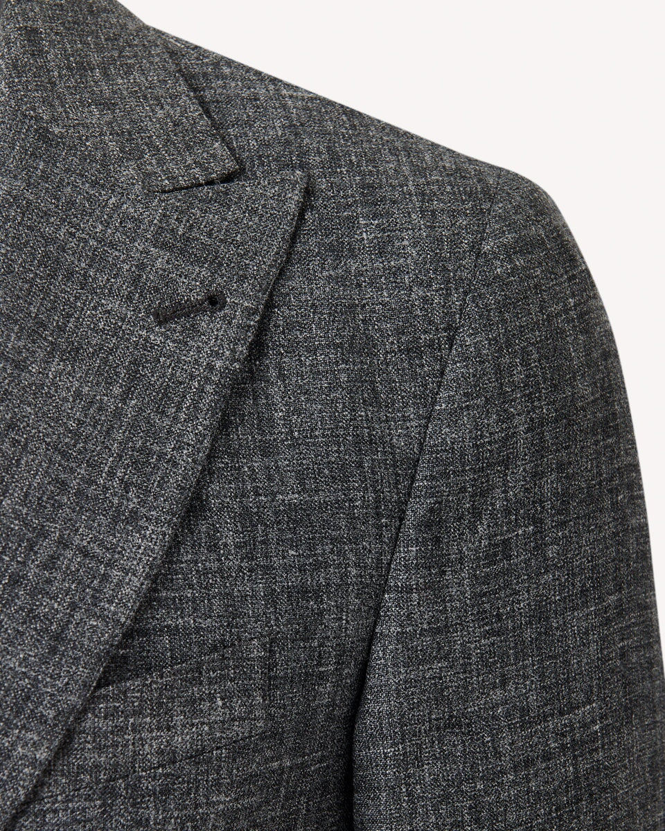 Joseph Abboud Linen Silk Jacket Charcoal grey