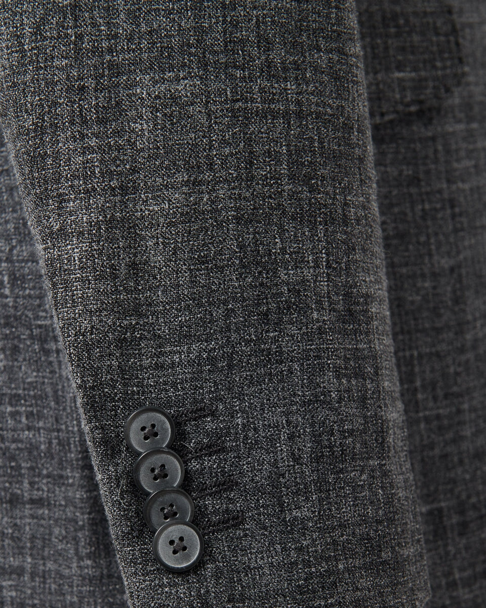 Joseph Abboud Linen Silk Jacket Charcoal grey