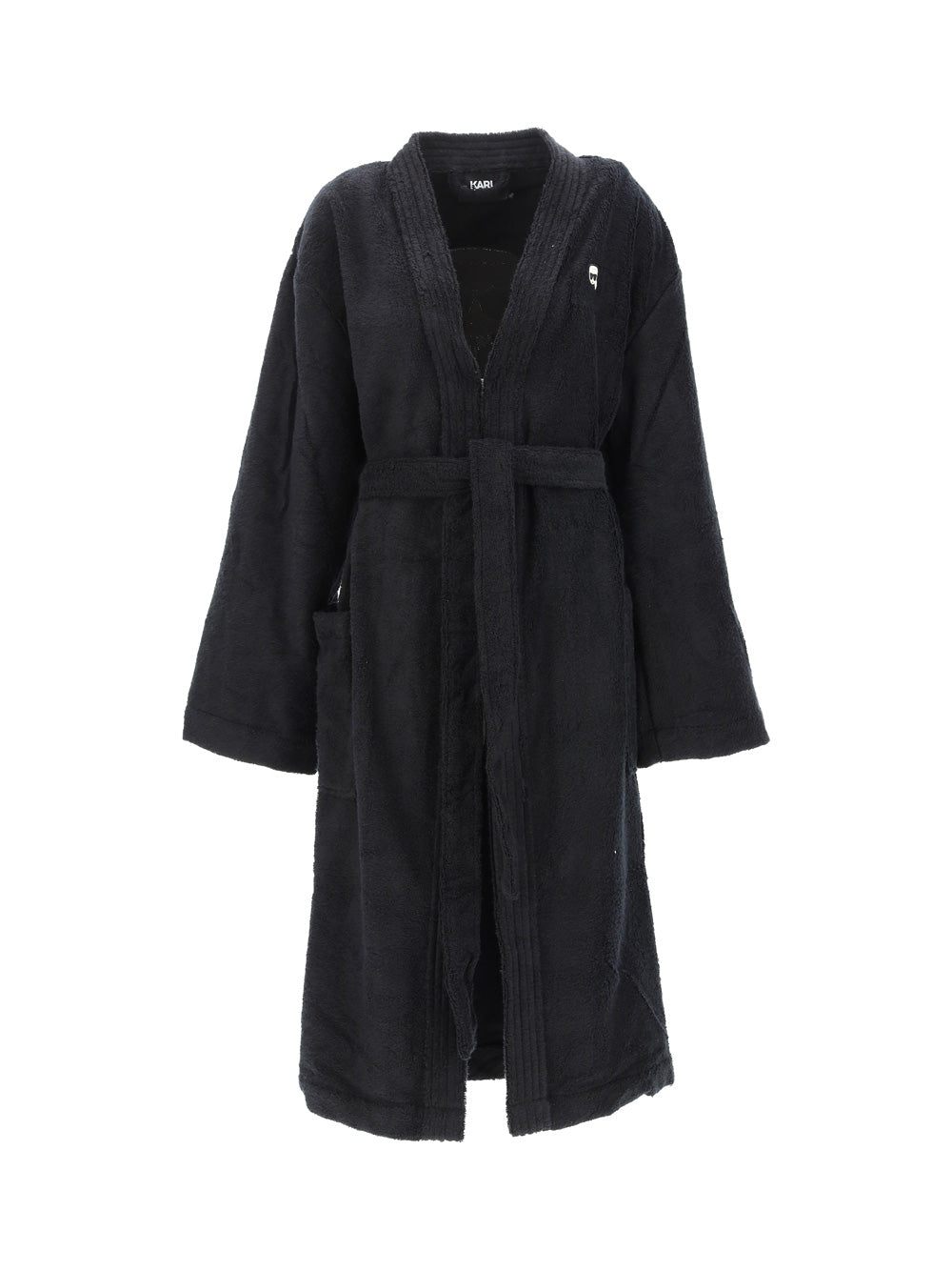 Karl Lagerfeld Ikonik Belted Waist Bathrobe