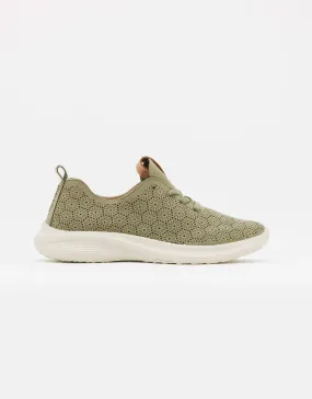 Khaki memory foam sneakers - Jumbo