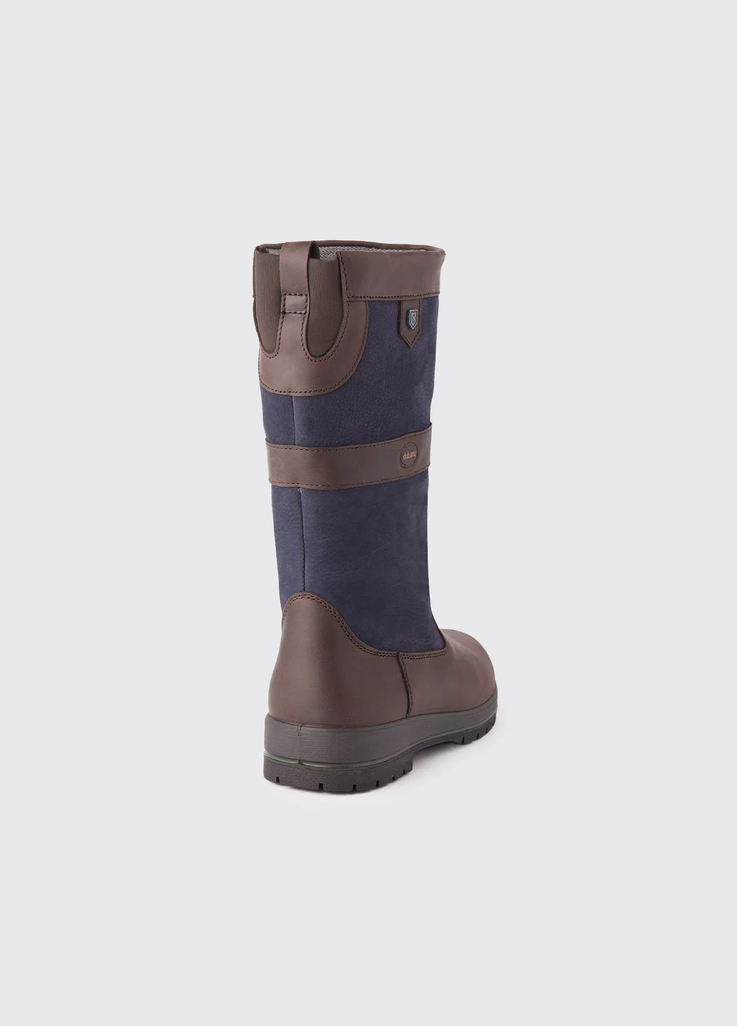 Kildare Mens ExtraFit  Country Boot  - Navy/Brown