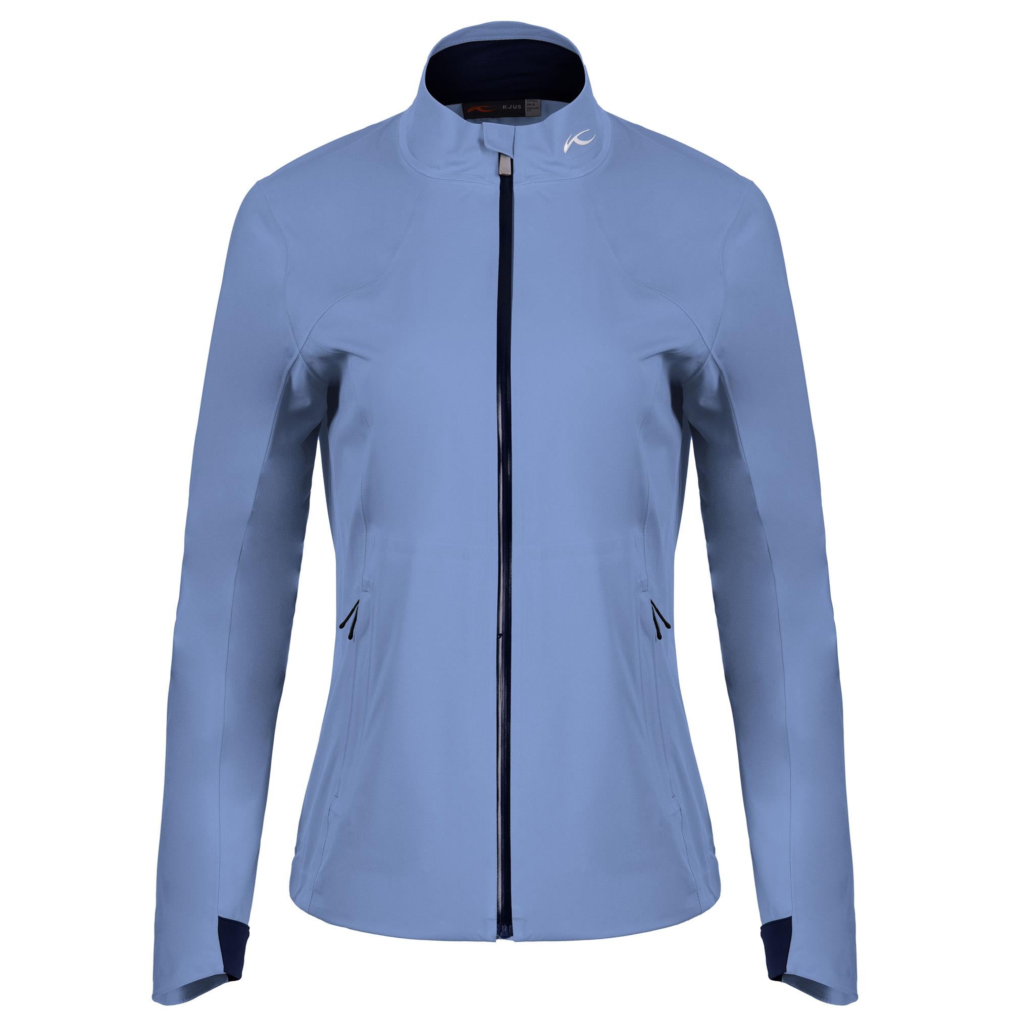 KJUS Rain Rescue 2.5L Ladies Waterproof Golf Jacket Calm Blue