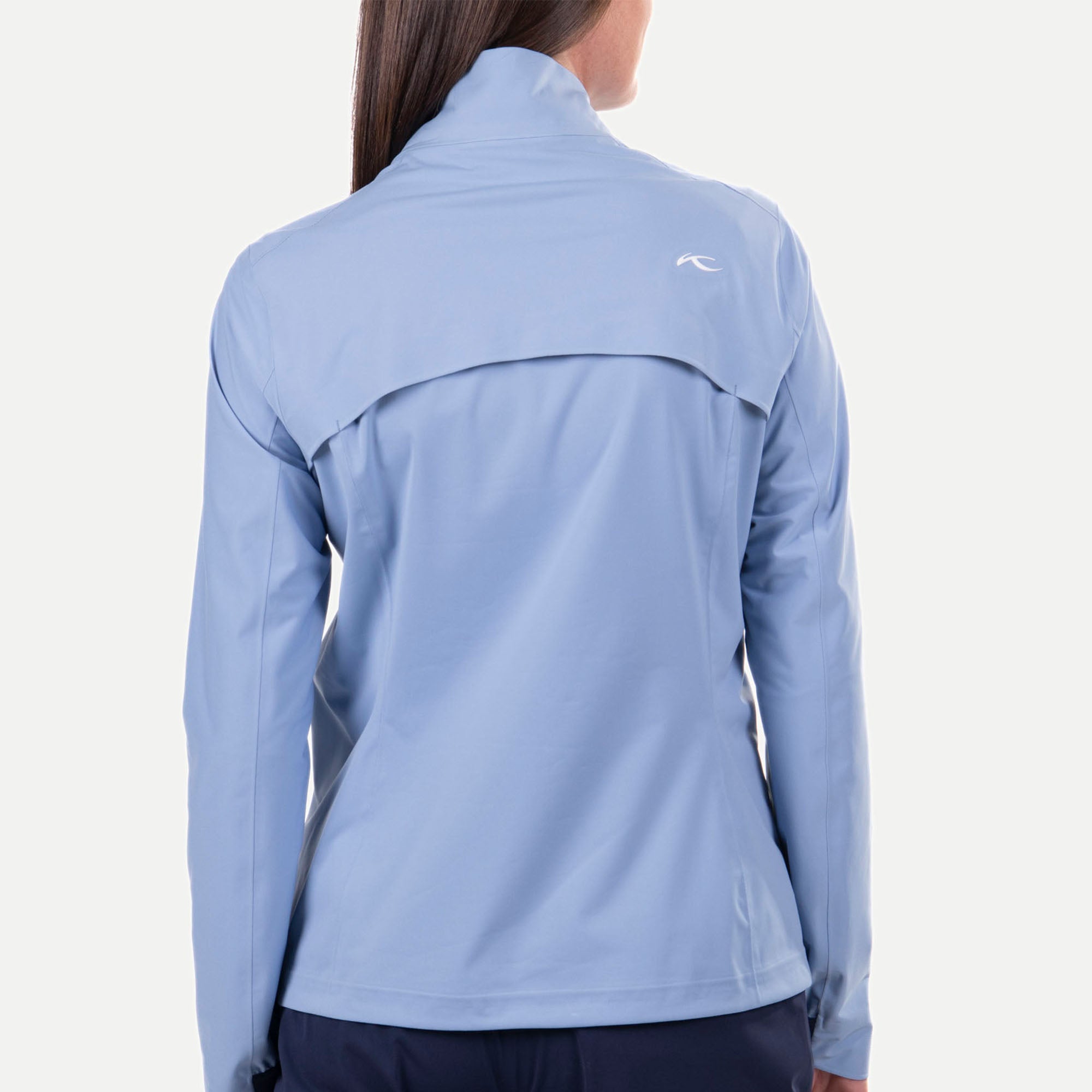 KJUS Rain Rescue 2.5L Ladies Waterproof Golf Jacket Calm Blue