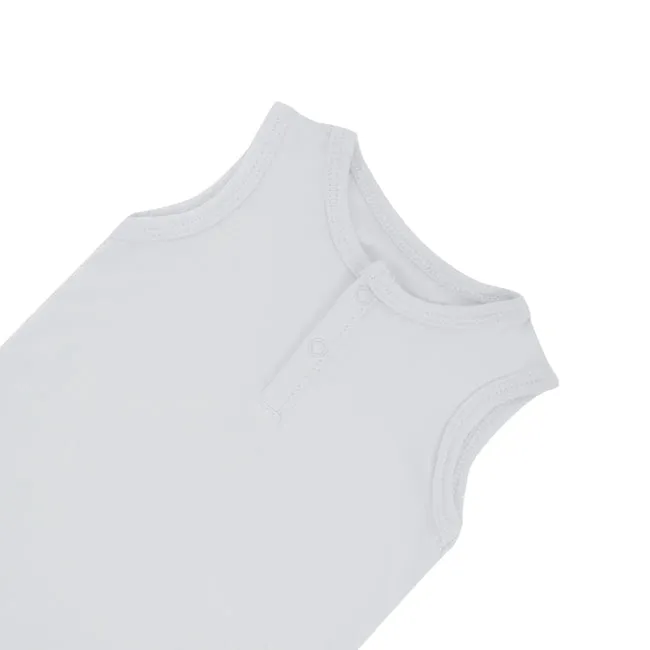 Kyte Baby Sleeveless Bodysuit in Storm