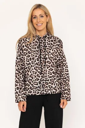 Leopard Print Hoodie