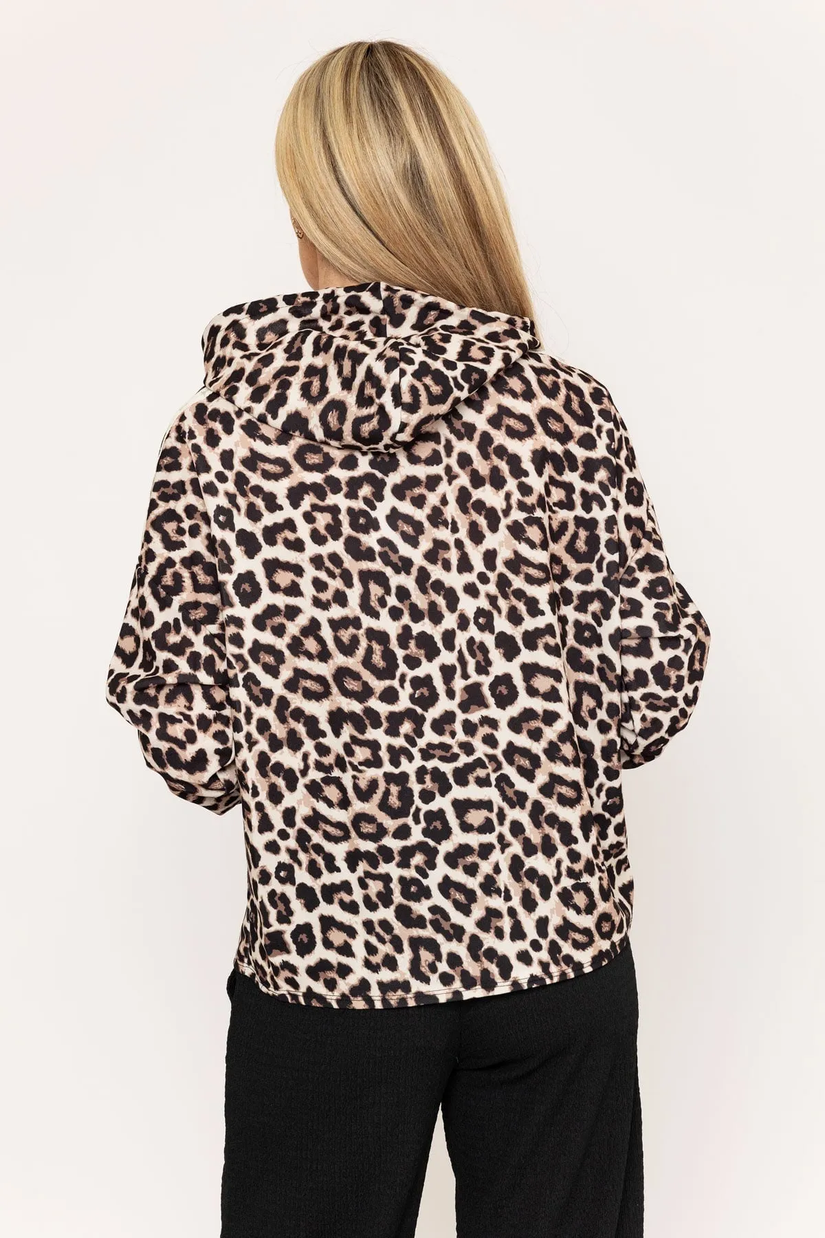 Leopard Print Hoodie