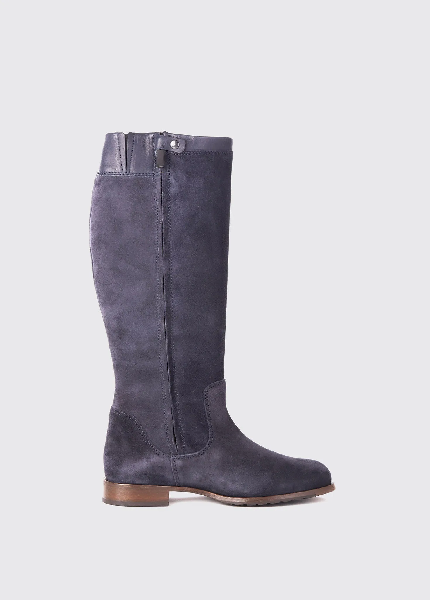 Limerick Ladies Leather Soled Boot - French Navy