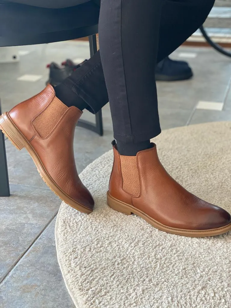 Lorentti Brown Chelsea Boots