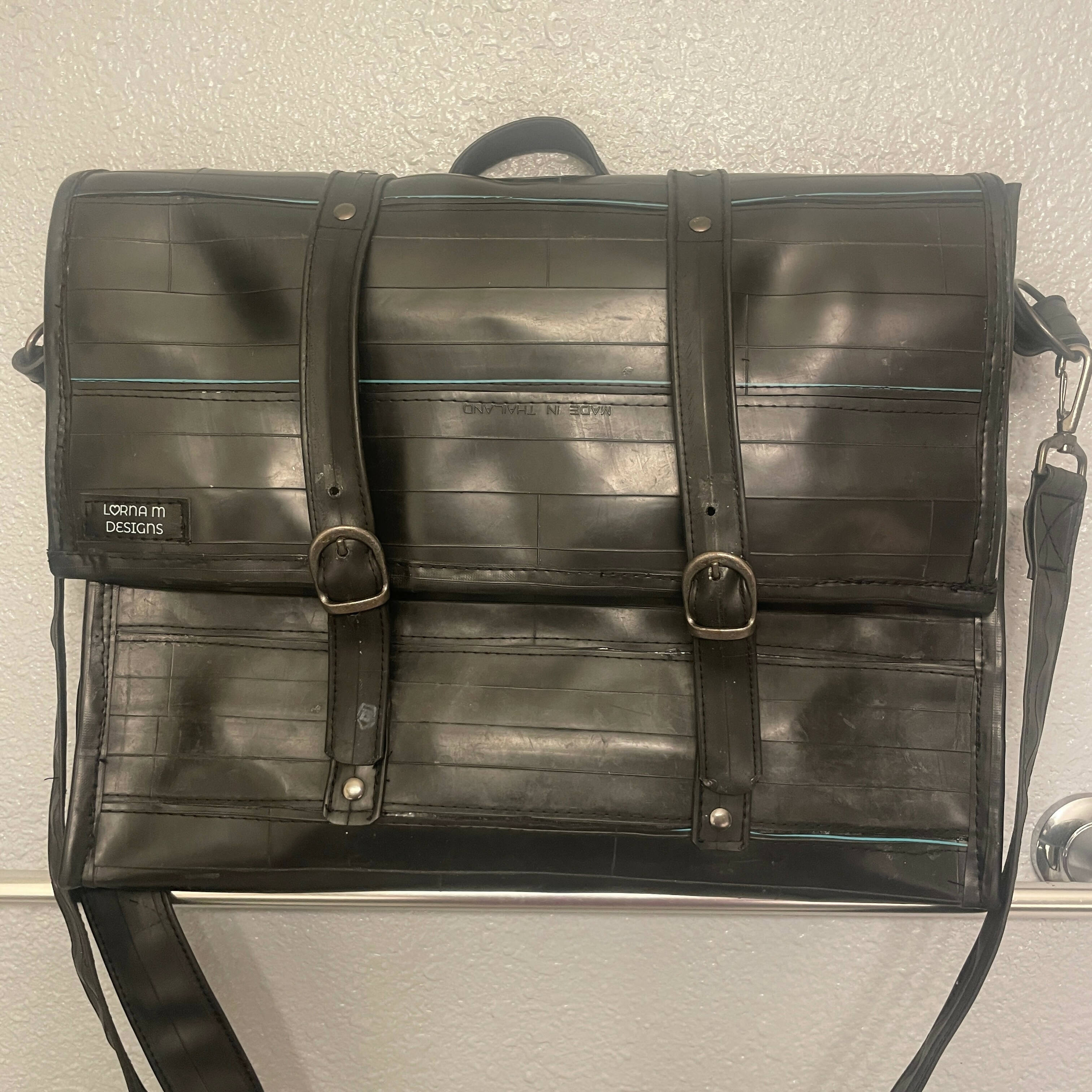 Lorna M Designs - Bike Tube Messenger Bag