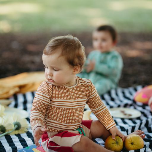 LS Bodysuit, Gold Grid