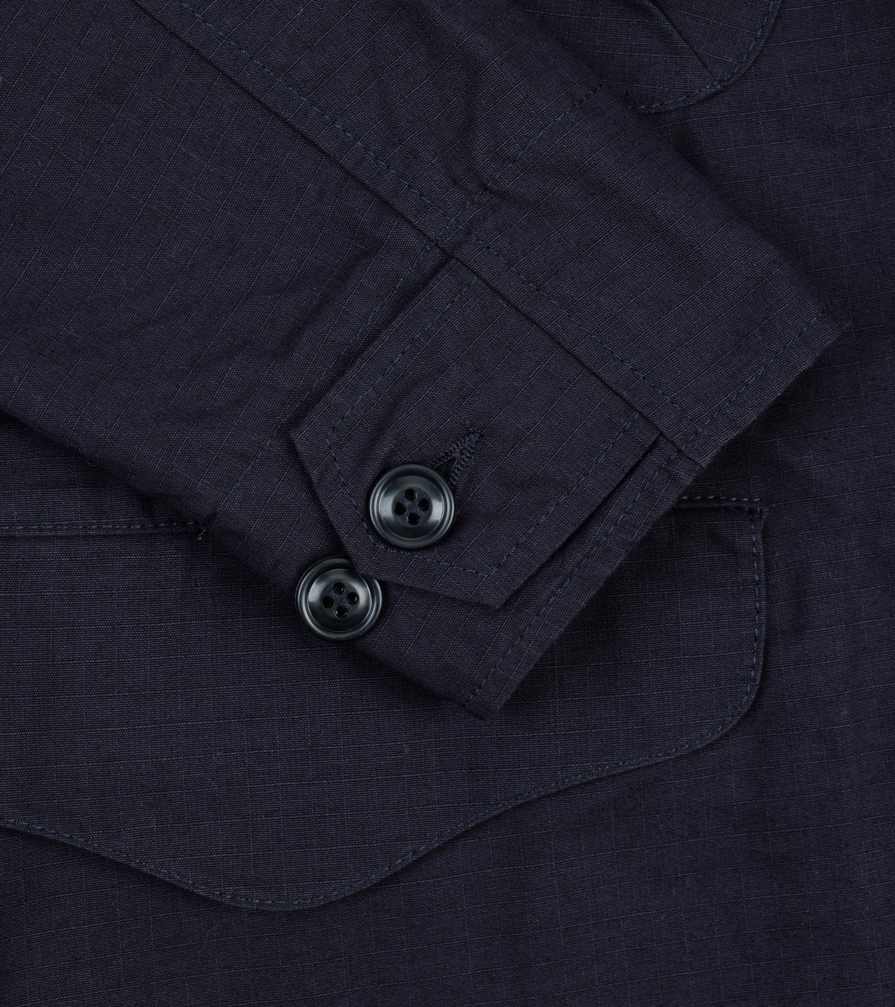 Manifattura Ceccarelli Ripstop Bush Jacket: Navy