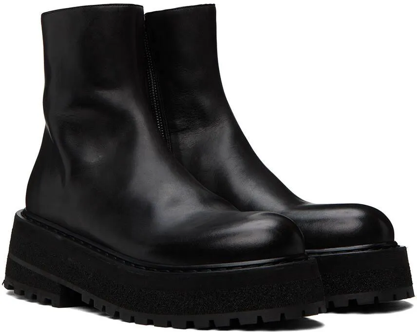 Marsèll Black Carretta Boots