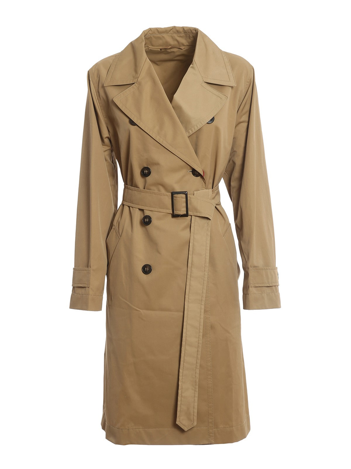 Max Mara Studio Double Breasted Belted Coat