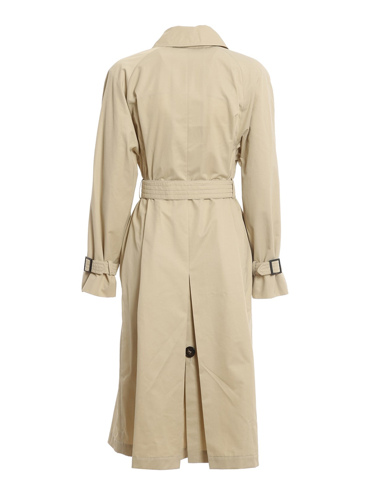 Max Mara Studio Double Breasted Belted Waist Coat