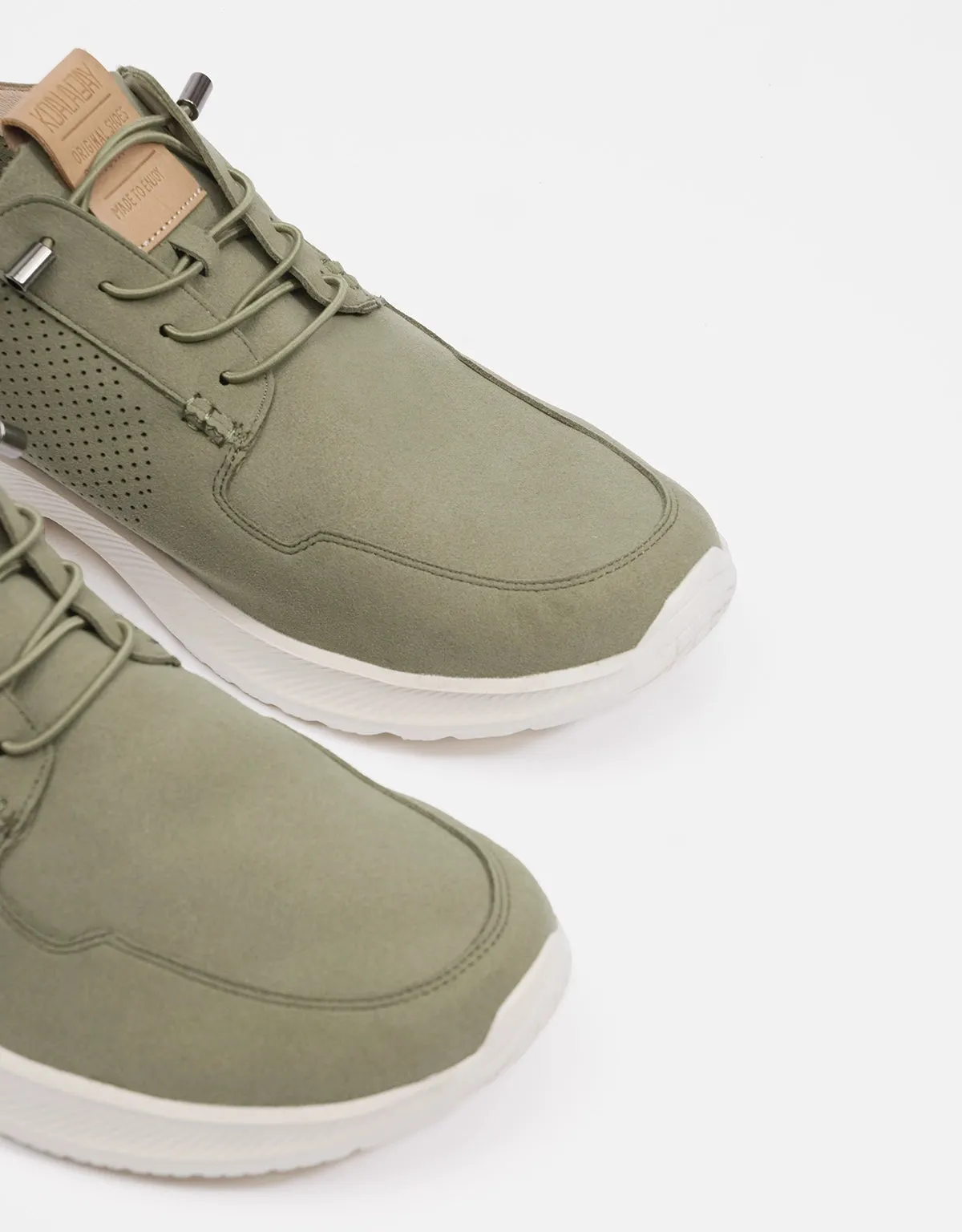 Memory Foam Sneakers Khaki - Dodge