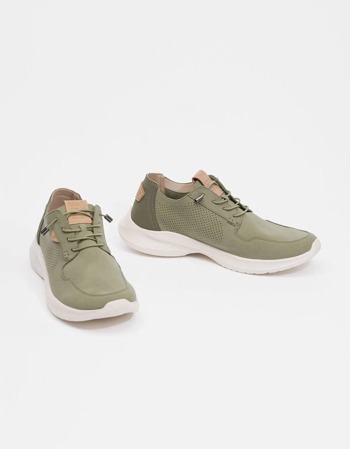 Memory Foam Sneakers Khaki - Dodge