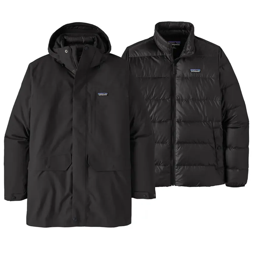 Men's Tres 3-in-1 Parka - Black