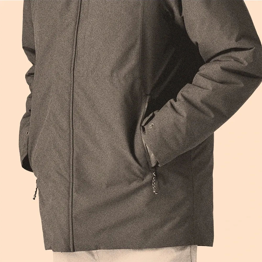 Men's Windshadow Parka - Coriander Brown